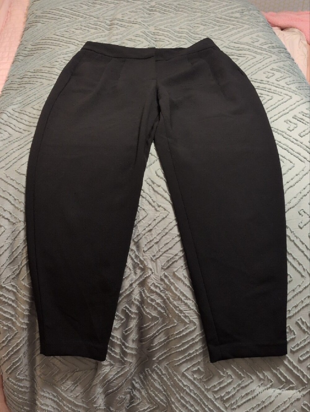 Express Women's Black Tailored High-Waist Pants, SZ 6, EUC - Picture 3 of 7